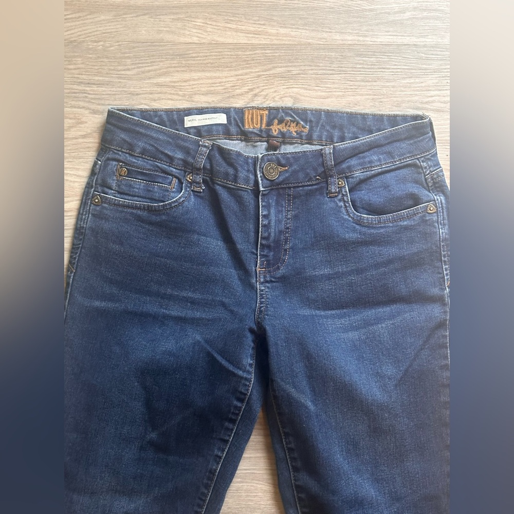 Kut From The Kloth Meryl High Rise Boot Cut Jeans size 6